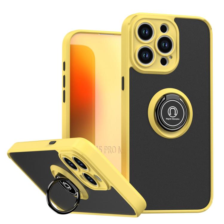 เคสโทรศัพท์ Q Shadow 1 Series TPU + PC พร้อมแหวน สำหรับ iPhone 16 Pro, สำหรับ iPhone 16 Plus, สำหรับ iPhone 15 Pro Max, สำหรับ iPhone 15 Pro, สำหรับ iPhone 15 Plus, สำหรับ iPhone 15