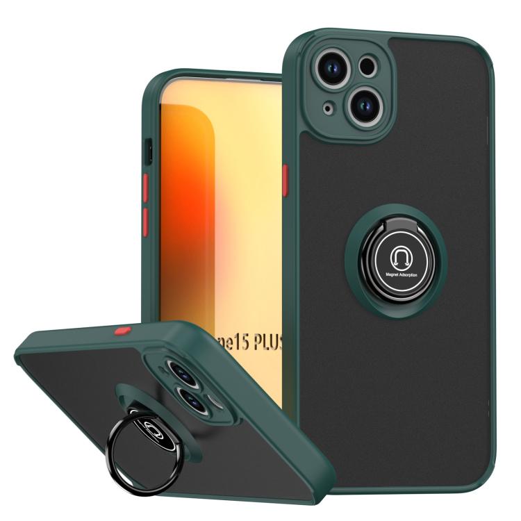 เคสโทรศัพท์ Q Shadow 1 Series TPU + PC พร้อมแหวน สำหรับ iPhone 16 Pro, สำหรับ iPhone 16 Plus, สำหรับ iPhone 15 Pro Max, สำหรับ iPhone 15 Pro, สำหรับ iPhone 15 Plus, สำหรับ iPhone 15