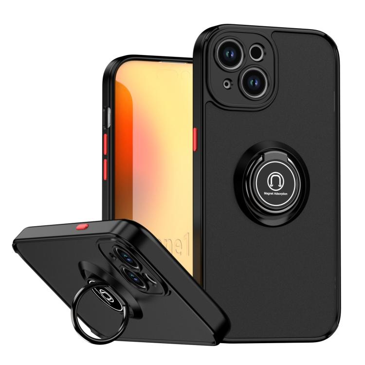 เคสโทรศัพท์ Q Shadow 1 Series TPU + PC พร้อมแหวน สำหรับ iPhone 16 Pro, สำหรับ iPhone 16 Plus, สำหรับ iPhone 15 Pro Max, สำหรับ iPhone 15 Pro, สำหรับ iPhone 15 Plus, สำหรับ iPhone 15