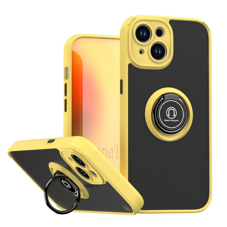 เคสโทรศัพท์ Q Shadow 1 Series TPU + PC พร้อมแหวน สำหรับ iPhone 16 Pro, สำหรับ iPhone 16 Plus, สำหรับ iPhone 15 Pro Max, สำหรับ iPhone 15 Pro, สำหรับ iPhone 15 Plus, สำหรับ iPhone 15