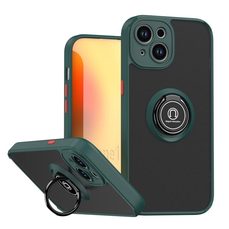 เคสโทรศัพท์ Q Shadow 1 Series TPU + PC พร้อมแหวน สำหรับ iPhone 16 Pro, สำหรับ iPhone 16 Plus, สำหรับ iPhone 15 Pro Max, สำหรับ iPhone 15 Pro, สำหรับ iPhone 15 Plus, สำหรับ iPhone 15