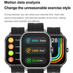 D8 Pro นาฬิกาอัจฉริยะหน้าจอ 2.01 นิ้ว 2 ใน 1 พร้อมหูฟังบลูทูธ สายสแตนเลส รองรับ NFC พร้อมฝาครอบ