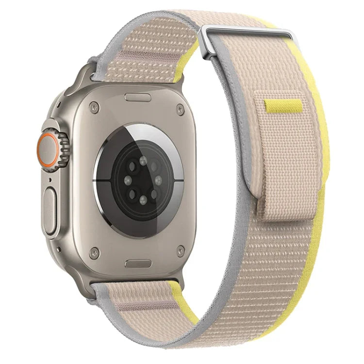 สายรัดนาฬิกาไนลอนแบบห่วงสองส่วน สำหรับ Apple Watch Ultra 2 49 มม., สำหรับ Apple Watch Series 9 45 มม.