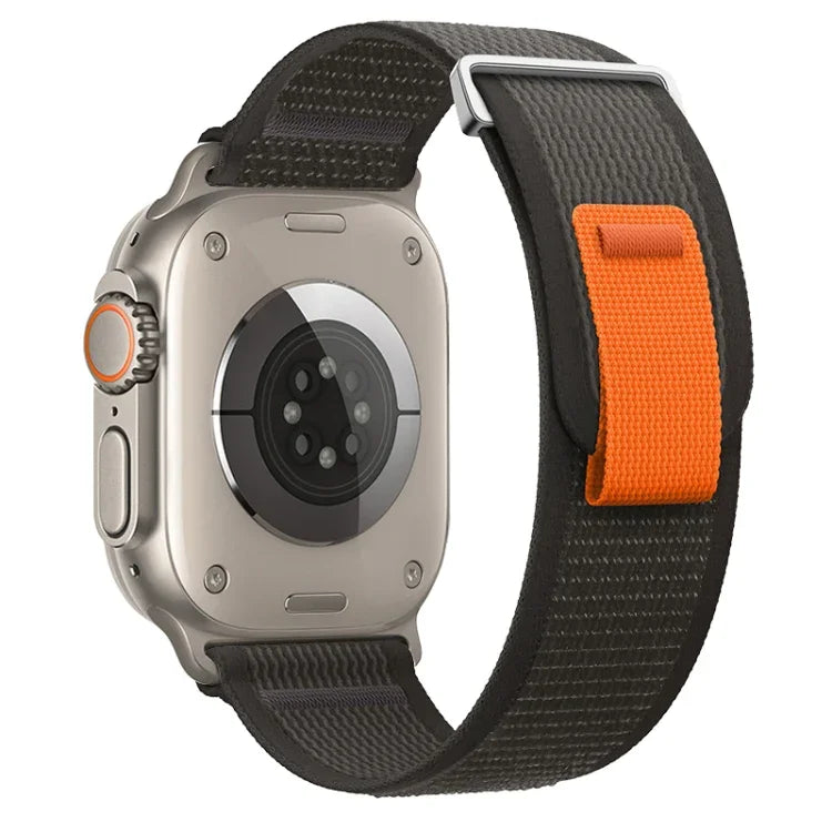 สายรัดนาฬิกาไนลอนแบบห่วงสองส่วน สำหรับ Apple Watch Ultra 2 49 มม., สำหรับ Apple Watch Series 9 45 มม.