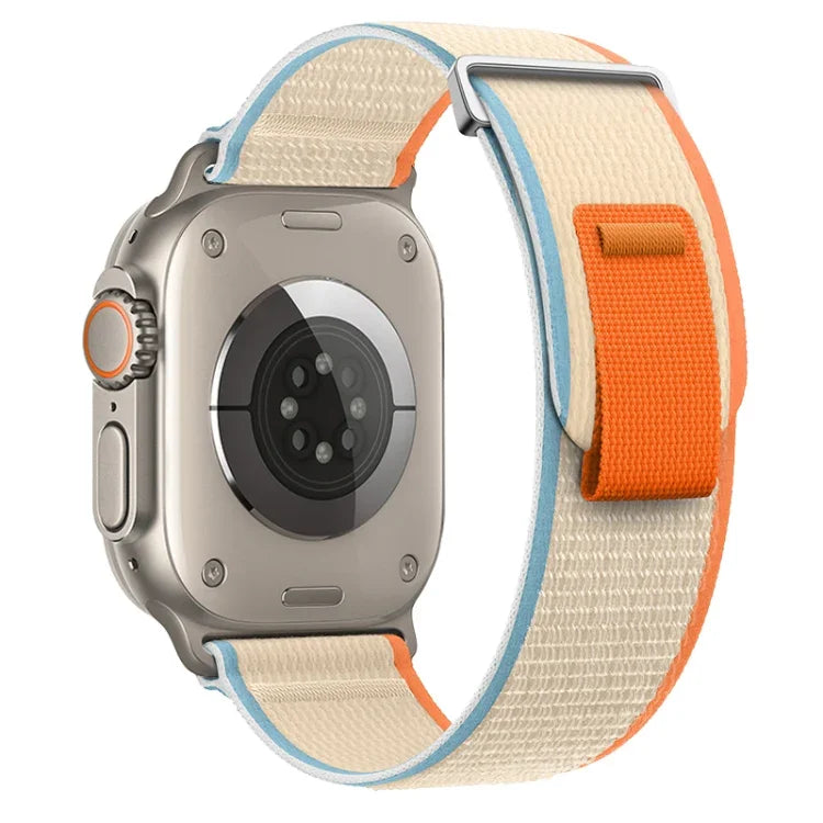 สายรัดนาฬิกาไนลอนแบบห่วงสองส่วน สำหรับ Apple Watch Ultra 2 49 มม., สำหรับ Apple Watch Series 9 45 มม.