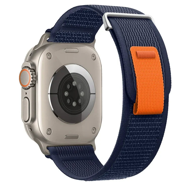 สายรัดนาฬิกาไนลอนแบบห่วงสองส่วน สำหรับ Apple Watch Ultra 2 49 มม., สำหรับ Apple Watch Series 9 45 มม.