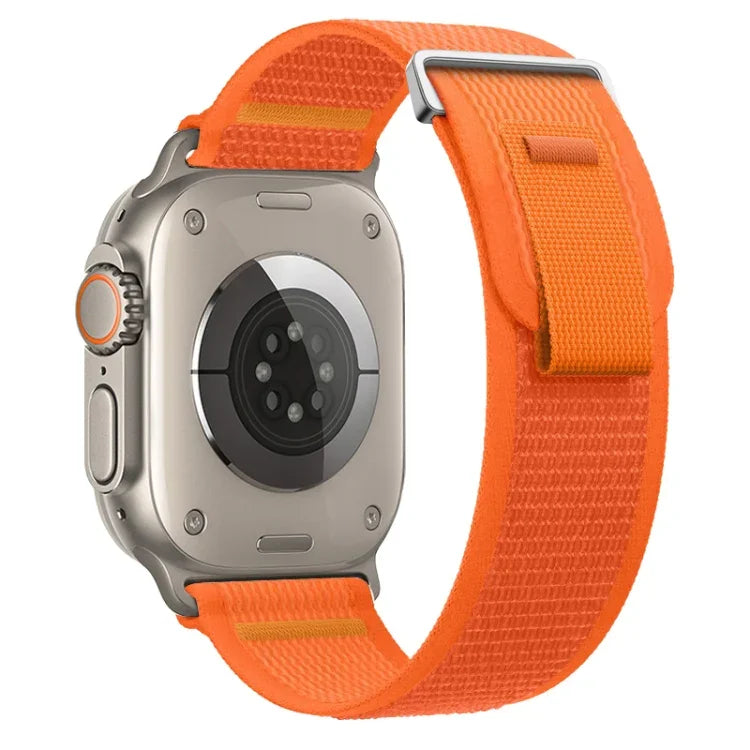 สายรัดนาฬิกาไนลอนแบบห่วงสองส่วน สำหรับ Apple Watch Ultra 2 49 มม., สำหรับ Apple Watch Series 9 45 มม.