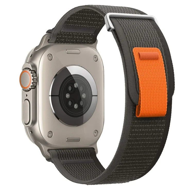 สายรัดนาฬิกาไนลอนแบบห่วงสองส่วน สำหรับ Apple Watch Series 9 41 มม., สำหรับ Apple Watch Ultra 49 มม.