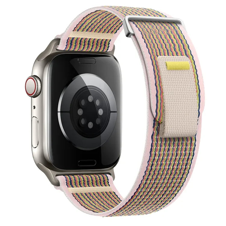 สายรัดนาฬิกาไนลอนแบบห่วงสองส่วน สำหรับ Apple Watch Series 7 41 มม., สำหรับ Apple Watch Series 7 45 มม.