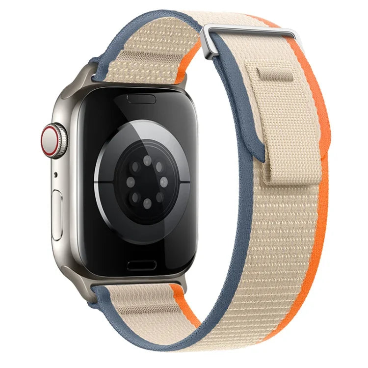 สายรัดนาฬิกาไนลอนแบบห่วงสองส่วน สำหรับ Apple Watch Series 7 41 มม., สำหรับ Apple Watch Series 7 45 มม.