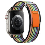 สายรัดนาฬิกาไนลอนแบบห่วงสองส่วน สำหรับ Apple Watch Series 5 44 มม., สำหรับ Apple Watch Series 5 40 มม.
