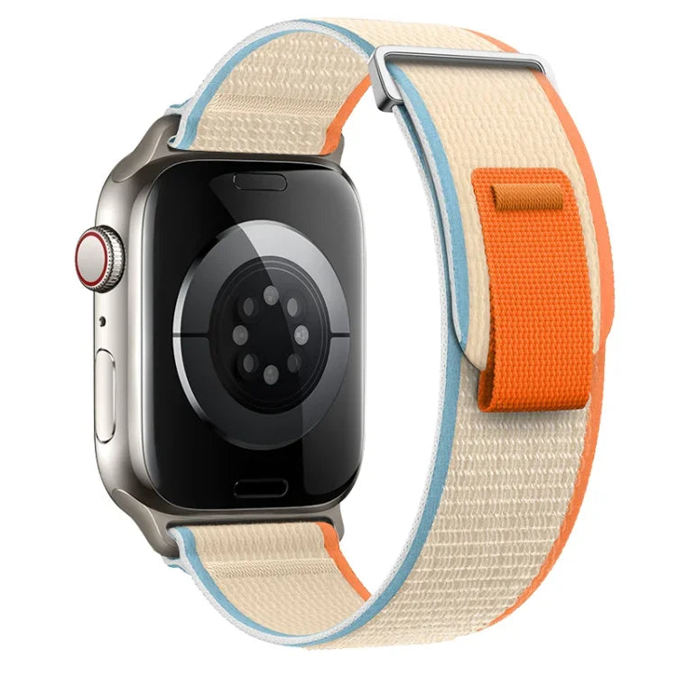 สายรัดนาฬิกาไนลอนแบบห่วงสองส่วน สำหรับ Apple Watch Series 5 44 มม., สำหรับ Apple Watch Series 5 40 มม.