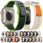สายรัดนาฬิกาไนลอนแบบห่วงสองส่วน สำหรับ Apple Watch SE 2022 40 มม., สำหรับ Apple Watch SE 2022 44 มม.
