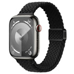 สายรัดนาฬิกาถักไนลอนหัวเข็มขัดแม่เหล็กบาง สำหรับ Apple Watch SE 2023 44 มม., สำหรับ Apple Watch SE 2023 40 มม.