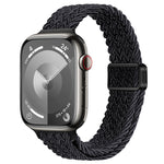สายรัดนาฬิกาถักไนลอนหัวเข็มขัดแม่เหล็กบาง สำหรับ Apple Watch Series 9 ขนาด 41 มม. สำหรับ Apple Watch Ultra ขนาด 49 มม.