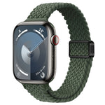 สายรัดนาฬิกาถักไนลอนหัวเข็มขัดแม่เหล็กบาง สำหรับ Apple Watch Series 8 ขนาด 41 มม. สำหรับ Apple Watch Series 8 ขนาด 45 มม.