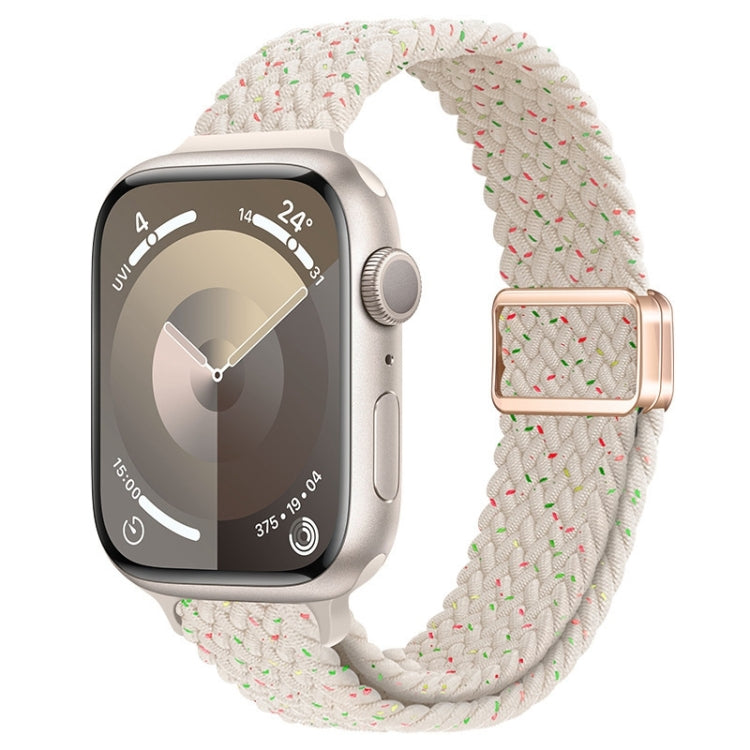 สายรัดนาฬิกาถักไนลอนหัวเข็มขัดแม่เหล็กบาง สำหรับ Apple Watch Series 8 ขนาด 41 มม. สำหรับ Apple Watch Series 8 ขนาด 45 มม.