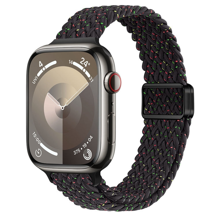 สายรัดนาฬิกาถักไนลอนหัวเข็มขัดแม่เหล็กบาง สำหรับ Apple Watch Series 8 ขนาด 41 มม. สำหรับ Apple Watch Series 8 ขนาด 45 มม.