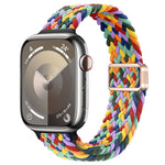 สายรัดนาฬิกาถักไนลอนหัวเข็มขัดแม่เหล็กบาง สำหรับ Apple Watch Series 8 ขนาด 41 มม. สำหรับ Apple Watch Series 8 ขนาด 45 มม.