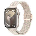 สายรัดนาฬิกาถักไนลอนหัวเข็มขัดแม่เหล็กบาง สำหรับ Apple Watch Series 8 ขนาด 41 มม. สำหรับ Apple Watch Series 8 ขนาด 45 มม.