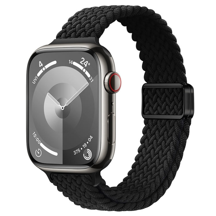 สายรัดนาฬิกาถักไนลอนหัวเข็มขัดแม่เหล็กบาง สำหรับ Apple Watch Series 8 ขนาด 41 มม. สำหรับ Apple Watch Series 8 ขนาด 45 มม.