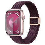 สายรัดนาฬิกาถักไนลอนหัวเข็มขัดแม่เหล็กบาง สำหรับ Apple Watch Series 8 ขนาด 41 มม. สำหรับ Apple Watch Series 8 ขนาด 45 มม.