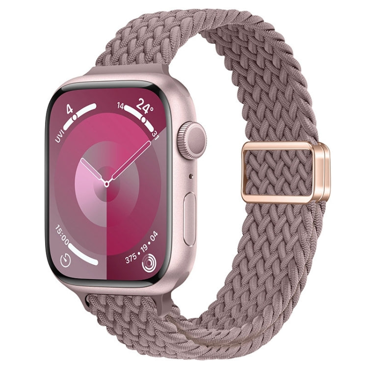 สายรัดนาฬิกาถักไนลอนหัวเข็มขัดแม่เหล็กบาง สำหรับ Apple Watch Series 8 ขนาด 41 มม. สำหรับ Apple Watch Series 8 ขนาด 45 มม.