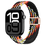 สายรัดนาฬิกาถักไนลอนหัวเข็มขัดแม่เหล็กบาง สำหรับ Apple Watch Series 10 46 มม., สำหรับ Apple Watch Series 10 42 มม.