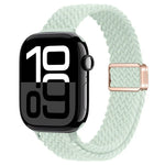 สายรัดนาฬิกาถักไนลอนหัวเข็มขัดแม่เหล็กบาง สำหรับ Apple Watch Series 10 46 มม., สำหรับ Apple Watch Series 10 42 มม.