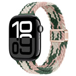 สายรัดนาฬิกาถักไนลอนหัวเข็มขัดแม่เหล็กบาง สำหรับ Apple Watch Series 10 46 มม., สำหรับ Apple Watch Series 10 42 มม.