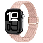 สายรัดนาฬิกาถักไนลอนหัวเข็มขัดแม่เหล็กบาง สำหรับ Apple Watch Series 10 46 มม., สำหรับ Apple Watch Series 10 42 มม.