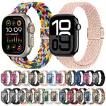 สายรัดนาฬิกาถักไนลอนหัวเข็มขัดแม่เหล็กบาง สำหรับ Apple Watch Series 9 ขนาด 41 มม. สำหรับ Apple Watch Ultra ขนาด 49 มม.