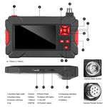 P30 8mm 1080P IP68 กันน้ำ กล้องส่องทางไกลดิจิทัลหน้าจอ 4.3 นิ้ว กล้องคู่ สายแข็ง 2m, สายแข็ง 5m, สายแข็ง 10m