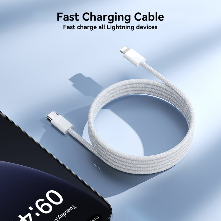 JOYROOM S-A45 สายชาร์จเร็ว 30W USB-C / Type-C เป็น 8 Pin ความยาว 1 ม.