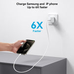 ชุดชาร์จเร็ว JOYROOM JR-TCF24 30W USB-C / Type-C พร้อมชุดสาย, ปลั๊ก EU