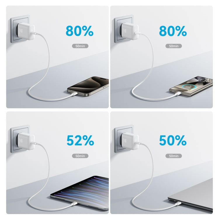 ชุดชาร์จเร็ว JOYROOM JR-TCF24 30W USB-C / Type-C พร้อมชุดสาย, ปลั๊ก EU