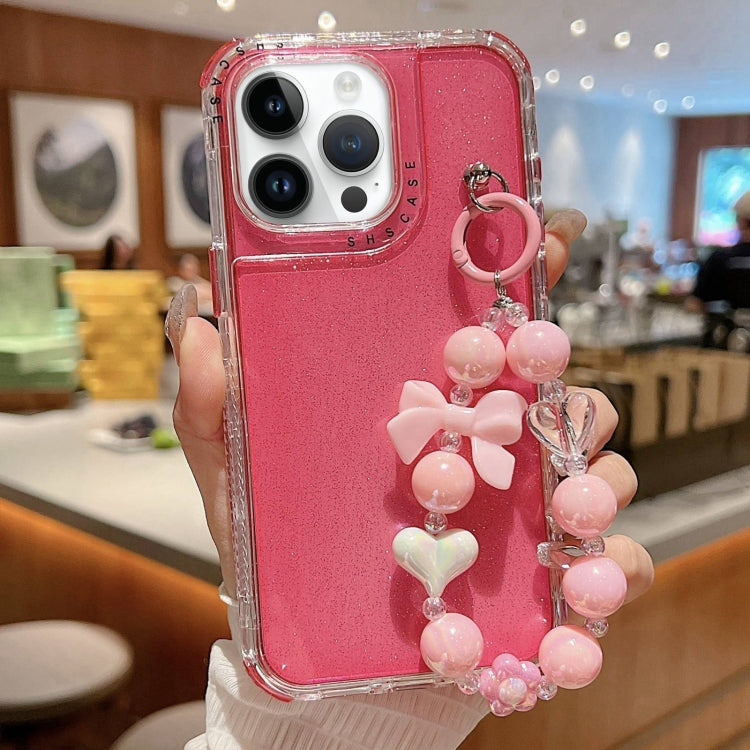 TPU + PC + Glitter Sequins Full Coverage Phone Case with Bracelet, For iPhone 14 Pro, For iPhone 14 Pro Max, For iPhone 6 / 7 / 8 / SE 2020, For iPhone 13 Pro Max, For iPhone 13 Pro, For iPhone 13, For iPhone 12 / 12 Pro, For iPhone 12 Pro Max         ...