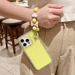 TPU + PC + Glitter Sequins Full Coverage Phone Case with Bracelet, For iPhone 14 Pro, For iPhone 14 Pro Max, For iPhone 6 / 7 / 8 / SE 2020, For iPhone 13 Pro Max, For iPhone 13 Pro, For iPhone 13, For iPhone 12 / 12 Pro, For iPhone 12 Pro Max         ...
