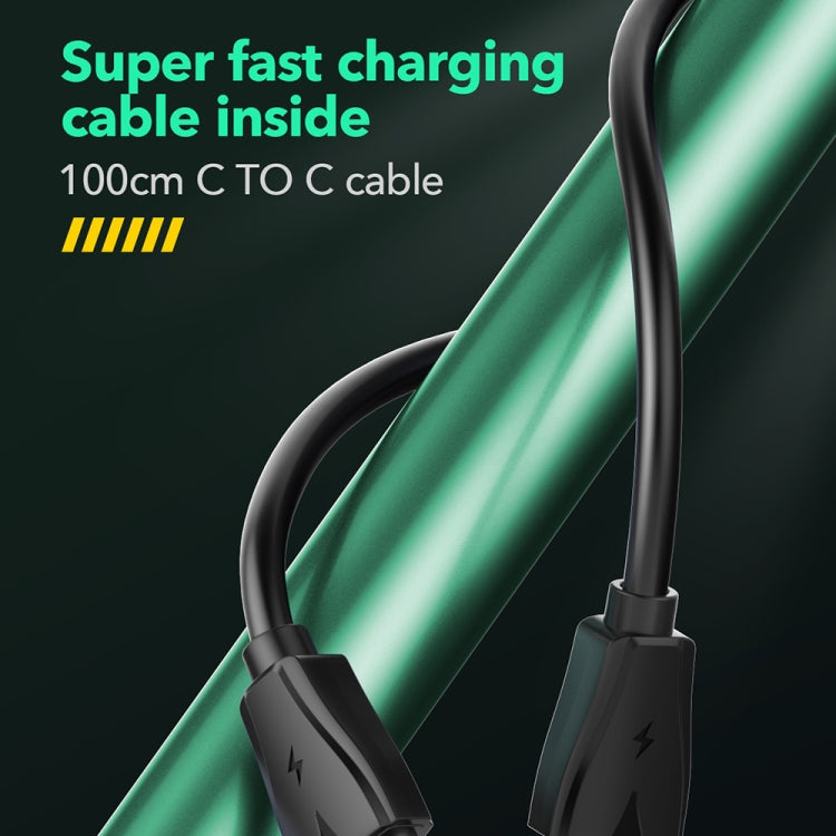 LDNIO Q367 65W GaN ที่ชาร์จ 3 พอร์ต USB-C / Type-C พร้อมสาย USB-C / Type-C เป็น USB-C / Type-C 1 เมตร, ปลั๊ก EU, ปลั๊ก UK, ปลั๊ก US