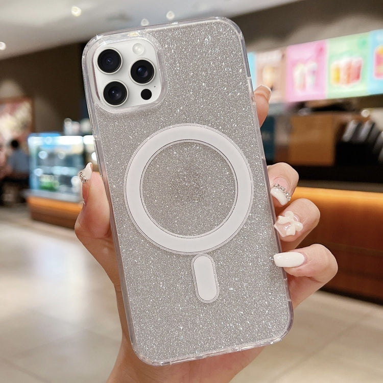 เคสโทรศัพท์ใสอะคริลิกประกายกลิตเตอร์ MagSafe สำหรับ iPhone 15 Pro Max, สำหรับ iPhone 15 Pro, สำหรับ iPhone 15 Plus, สำหรับ iPhone 15, สำหรับ iPhone 14 Plus, สำหรับ iPhone 14, สำหรับ iPhone 14 Pro, สำหรับ iPhone 14 Pro Max, สำหรับ iPhone 13 Pro Max