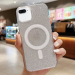 เคสโทรศัพท์ MagSafe อะคริลิกใสประดับกลิตเตอร์ สำหรับ iPhone XS Max, สำหรับ iPhone 8 Plus / 7 Plus