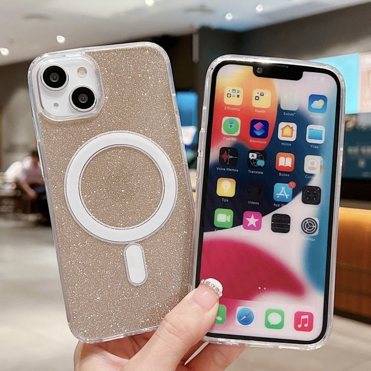 เคสโทรศัพท์ MagSafe อะคริลิกใสประดับกลิตเตอร์ สำหรับ iPhone XS Max, สำหรับ iPhone 8 Plus / 7 Plus