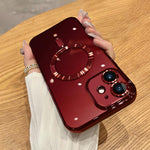 Electroplating MagSafe Phone Case, For iPhone 12, For iPhone 12 Pro Max, For iPhone 12 Pro, For iPhone 11 Pro Max