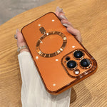 Electroplating MagSafe Phone Case, For iPhone 15, For iPhone 14 Plus, For iPhone 14, For iPhone 14 Pro
