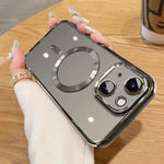 เคสโทรศัพท์ Electroplating MagSafe สำหรับ iPhone 15, สำหรับ iPhone 14 Plus, สำหรับ iPhone 14, สำหรับ iPhone 14 Pro, สำหรับ iPhone 14 Pro Max, สำหรับ iPhone 13 Pro Max