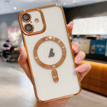 เคสโทรศัพท์ MagSafe ชุบอิเล็กโทรพลาติง สำหรับ iPhone 16 Pro, สำหรับ iPhone 16 Plus, สำหรับ iPhone 16, สำหรับ iPhone 15 Pro Max, สำหรับ iPhone 15 Pro, สำหรับ iPhone 15 Plus