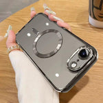 เคสโทรศัพท์ MagSafe ชุบอิเล็กโทรพลาติง สำหรับ iPhone 17e / 16e, สำหรับ iPhone 17 Pro Max, สำหรับ iPhone 17 Pro, สำหรับ iPhone 17, สำหรับ iPhone Air, สำหรับ iPhone 16 Pro Max