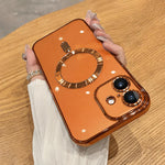 เคสโทรศัพท์ MagSafe ชุบอิเล็กโทรพลาติง สำหรับ iPhone 17e / 16e, สำหรับ iPhone 17 Pro Max, สำหรับ iPhone 17 Pro, สำหรับ iPhone 17, สำหรับ iPhone Air, สำหรับ iPhone 16 Pro Max