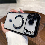 เคสโทรศัพท์ MagSafe ชุบอิเล็กโทรพลาติง สำหรับ iPhone 17e / 16e, สำหรับ iPhone 17 Pro Max, สำหรับ iPhone 17 Pro, สำหรับ iPhone 17, สำหรับ iPhone Air, สำหรับ iPhone 16 Pro Max