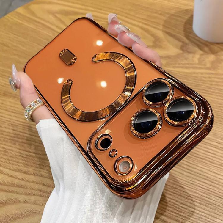 เคสโทรศัพท์ MagSafe ชุบอิเล็กโทรพลาติง สำหรับ iPhone 17e / 16e, สำหรับ iPhone 17 Pro Max, สำหรับ iPhone 17 Pro, สำหรับ iPhone 17, สำหรับ iPhone Air, สำหรับ iPhone 16 Pro Max